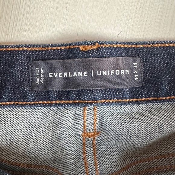 Everlane Uniform The Athletic 4-Way Stretch Organic Jean 34X34 - Picture 4 of 7